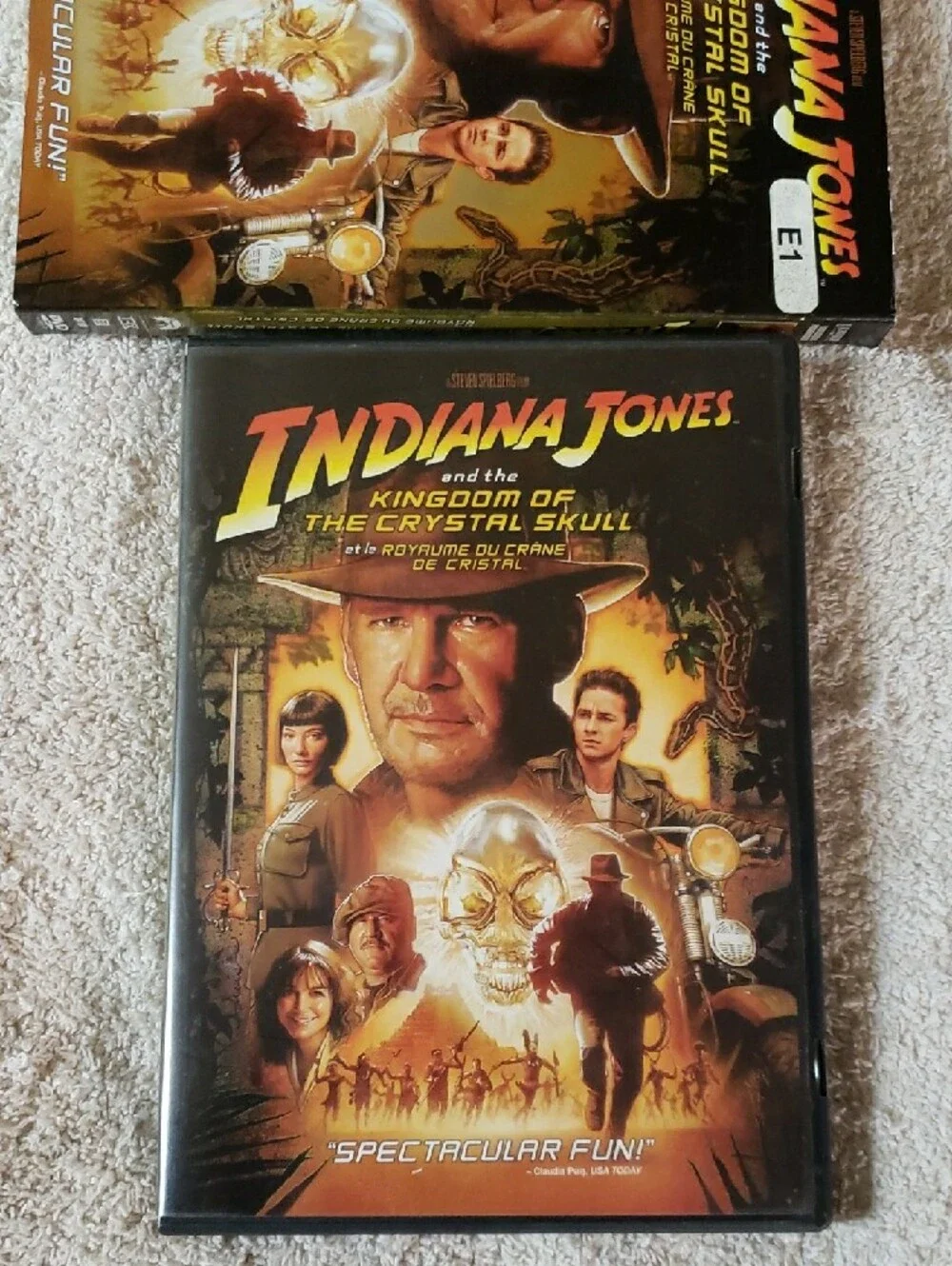 Indiana Jones and the Kingdom of the Crystal Skull DVD 2008 - Picture 2 of 5
